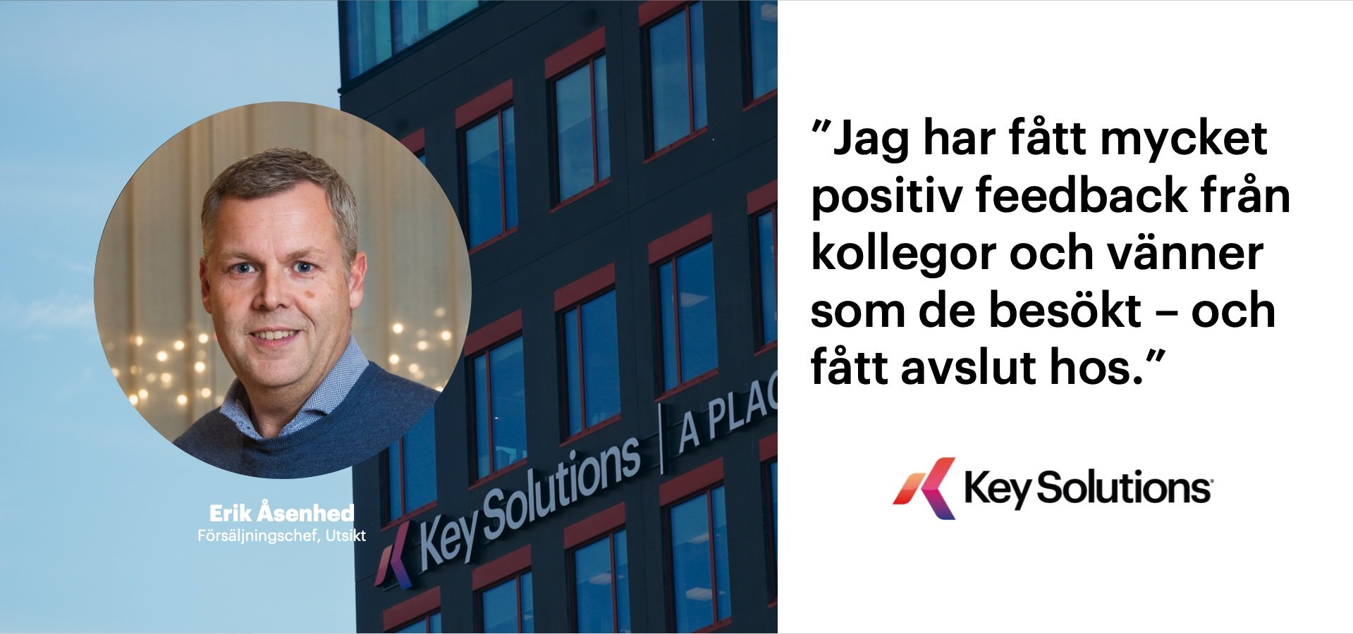 Utsikt Bredband AB & Key Solutions skapar framgång inom fiberförsäljning